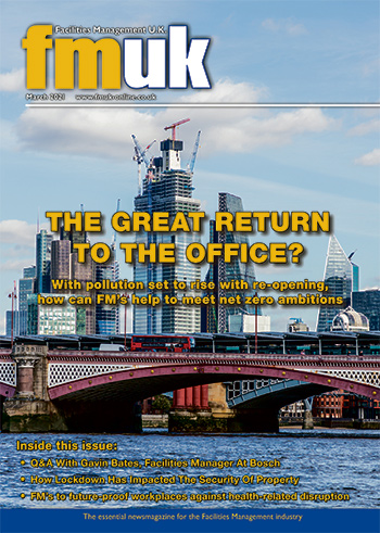 Facilities Management UK (FMUK) February 2021 Front Cover
